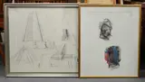 Abstracts by Peter Thursby, oil, offered Mar 2025