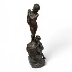 Untitled by Elizabeth Anna Clapp, 1919, bronze, sold Mar 2025