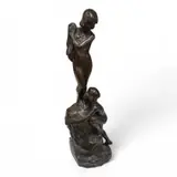 Untitled by Elizabeth Anna Clapp, 1919, bronze, sold Mar 2025
