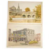 Comprising: by Alfred Robert Quinton, watercolor, offered Mar 2025