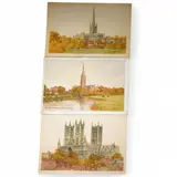 Cathedrals by Alfred Robert Quinton, watercolor, offered Mar 2025