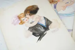 To include by Agnes Richardson, watercolor, sold Mar 2025