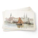 Scenes of by Alfred Robert Quinton, watercolor, sold Mar 2025