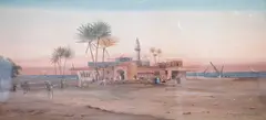 Cairo by Robert Murdoch-Wright, 1900, watercolour, sold Mar 2025
