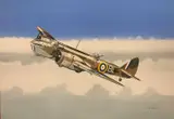 Bristol Bleinheim RAF by Mike Bailey, acrylic, sold May 2026