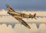 Gloster Gladiator RAF by Mike Bailey, gouache, offered May 2026