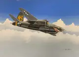 Martin Maurauder USAAF by Mike Bailey, gouache, sold May 2026
