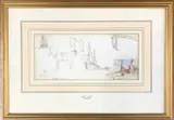 Sketches of horse by Victoria S.Colkett, pencil, sold May 2026