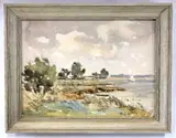 Broadland Scene by Owen Waters, Watercolour, offered May 2026