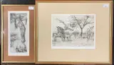 Grevy by Timothy John Greenwood, etching, sold Apr 2026