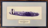 Consolidated B24 Liberator 44th BG USAAF by Mike Bailey, acrylic, offered Apr 2026