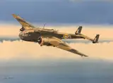 Handley Page Hampden RAF by Mike Bailey, gouache, offered Apr 2026