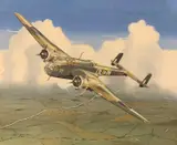 Handley Page Hampton RAF by Mike Bailey, gouache, offered Apr 2026