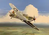 Hawker Hurricane MK I by Mike Bailey, acrylic, offered Apr 2026