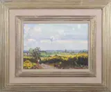 Westleton Walks by Geoffrey Chatten, oil on board, sold Mar 2026