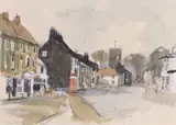 High Street view by John Tookey, watercolour, sold Mar 2026