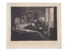 Abraham Francen by Rembrandt Harmensz van Rijn, etching, sold Mar 2026