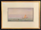 Seascape Watercolour by Capt. Mathers, Watercolour, sold Feb 2026