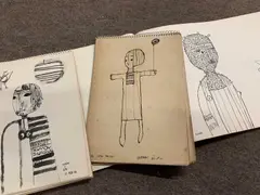 Untitled by Terry Durham, pencil, sold Feb 2026