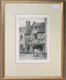 Touques by E.L. Montefiore, etching, offered Feb 2026
