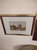 Study of a windmill by N George, watercolour, sold Feb 2026