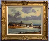 Gorleston on Sea by Clifford John, oil on board, sold Jan 2026