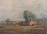 Oust House by the Sedway by Marcus Ford, oil on canvas, sold Jan 2026