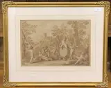 After Marcantonio Franceschini by Francesco Bartolozzi, 1765, engraving, offered Jan 2026