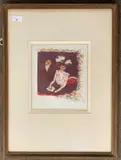 The Loge by Pierre Bonnard, lithograph, sold Jan 2026