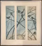 Long tailed tits by Kerry Buck, print, sold Jan 2026
