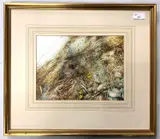 Wrens in the undergrowth by Carl Donner, 1978, watercolour and gouache, sold Dec 2025