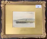 On the Thames by Myles Birket Foster, watercolour, sold Dec 2025