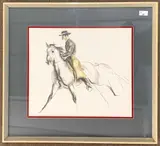 Rejoneador by John Skeaping, 1960, pastel, sold Dec 2025