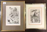 Africa Serval Cat by Timothy John Greenwood, pencil, sold Dec 2025