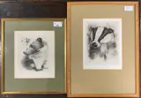 Badger by Timothy John Greenwood, pencil, offered Dec 2025