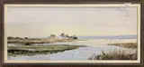 Estuary view by Harley Crossley, oil on board, sold Nov 2025