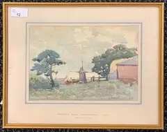 Cooper by Kenneth Luck, 1928, watercolour, sold Nov 2025