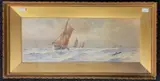 Off the Maplin by W.H. Pearson, watercolour, sold Nov 2025