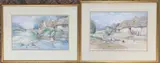 A Cottage in the Trossachs by Jason Partner, 1995, watercolor, sold Nov 2025