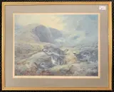 Ptarmigan by Archibald Thorburn, lithograph, sold Nov 2025