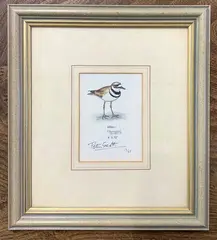 Killdeer by Peter Scott, print, sold Nov 2025
