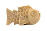 Sandstone sculpture - stylised fish by Darren Yeadon, sculpture, sold Jul 2026