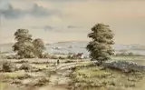 Untitled by Allan Morgan, watercolour, offered Jul 2026