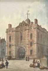 Chester and The Old by Paul Braddon, watercolor, offered Jul 2026