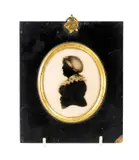 George III portrait silhouette by Hinton Gibbs, print (other), sold Jul 2026