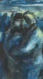Untitled by David Vibert, oil on paper, sold Jul 2026