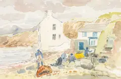 Untitled by Reg Gammon, watercolour, sold Jul 2026