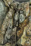 Rocks, North Wales by Mark Raggett, gouache, sold Jul 2026