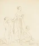 Phryne by William Russell Flint, etching, offered Jul 2026