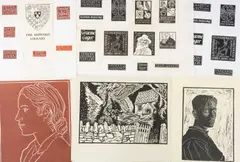 Untitled by Edgar Holloway, woodcut, sold Jul 2026